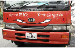 RIO Logistics Fleet Trucks